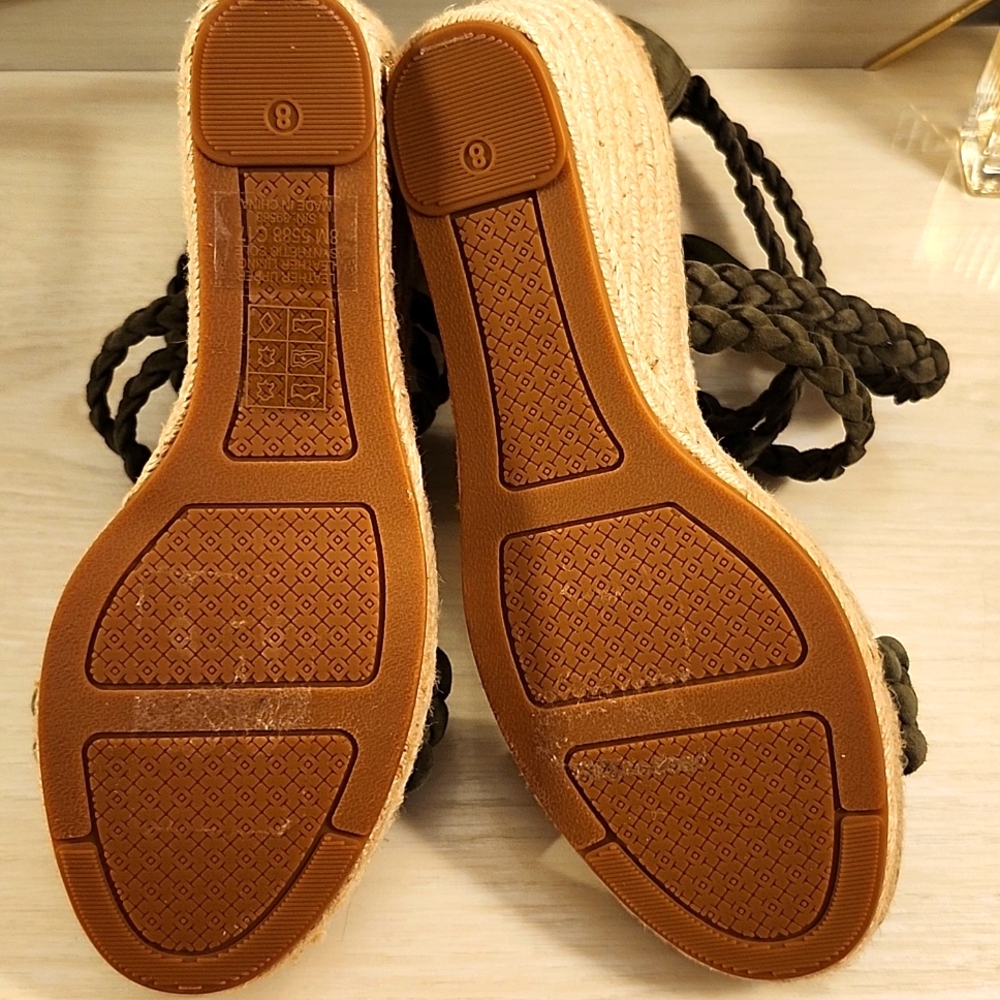 Tory Burch Green Suede Espidrilles - Picture 11 of 14